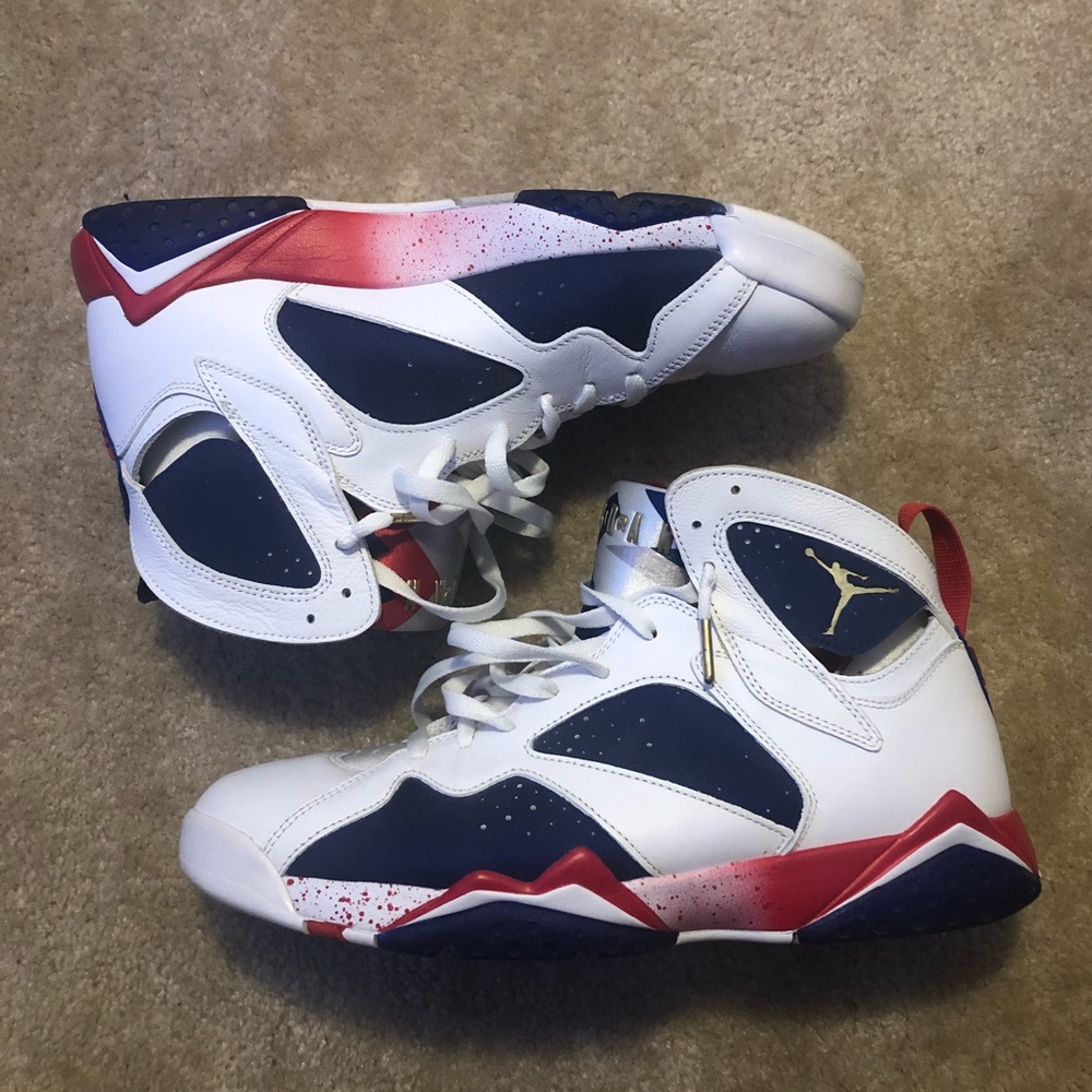 NIKE AIR JORDAN 7 RETRO OLYMPIC TINKER ALTERNATE